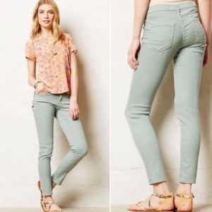 AG Stevie Ankle Zip Skinny Jeans 27